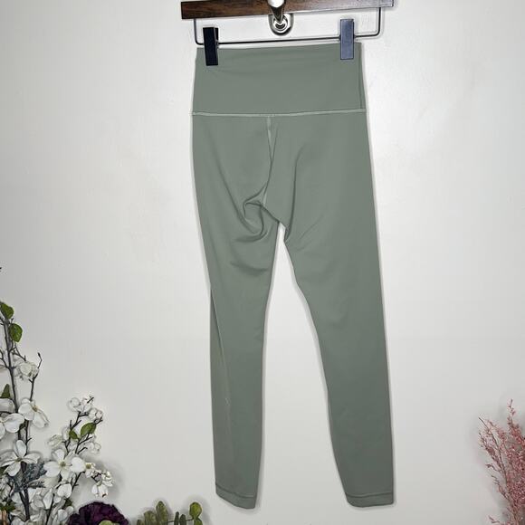 LULULEMON Wunder Train High-Rise Tight 25" Willow Green {NN40} - Picture 3 of 5